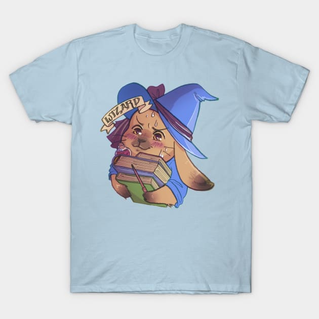 Wizard - TTRPG Buns Series T-Shirt by ShoonaBee